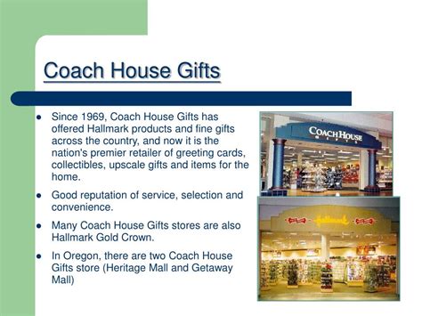 coach house gifts store.